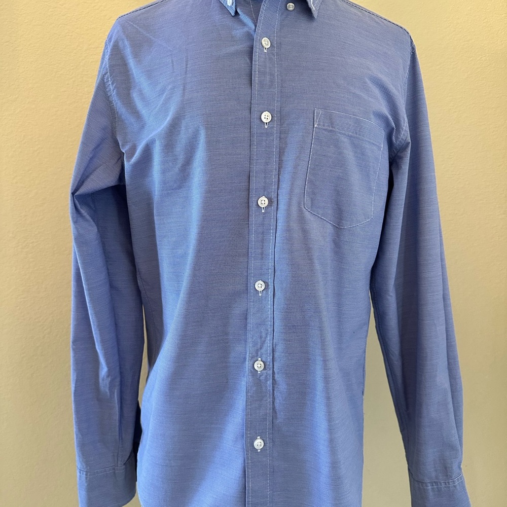 J. Crew Blue Casual Button Down Shirt